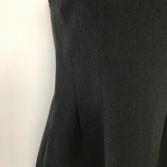 OAK + FORT NWT, LBD Black Strapless Dress, lined, knee length, sz S - Picture 7 of 15